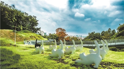 走在云道，看花看展看AR